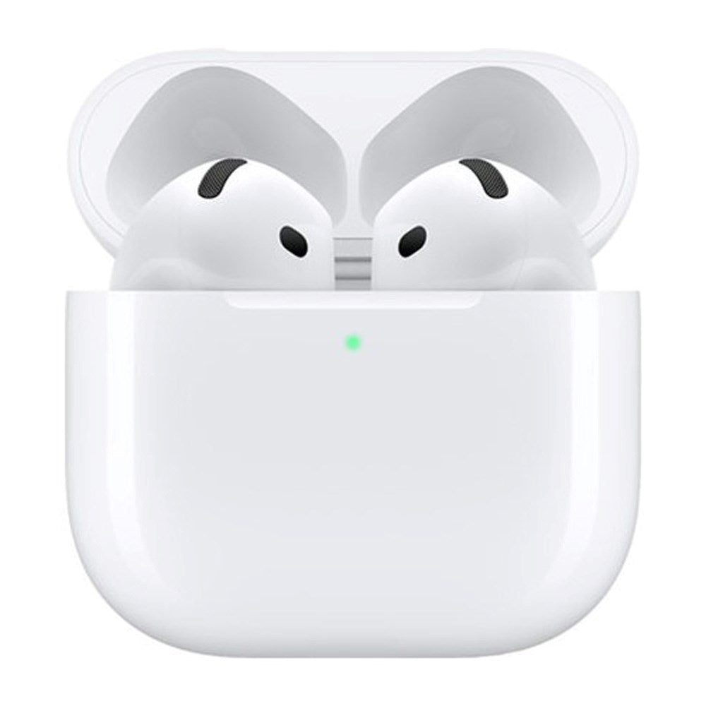 Apple Airpods 4 In-Ear Headset inkl. Trådløst Opladningsetui - Hvid