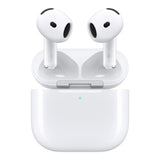 Apple AirPods 4 med Aktiv Støjreduktion  In-Ear Headset inkl. Trådløst Opladningsetui - Hvid