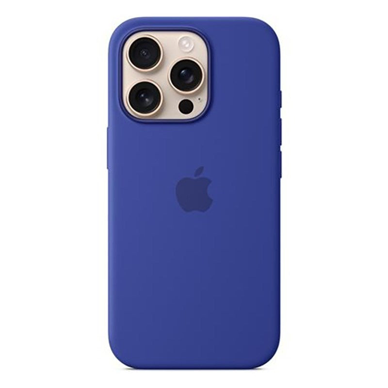 Original Apple iPhone 16 Pro Silikone Bagside - MagSafe Kompatibel - Ultramarine (MYYP3ZM/A)