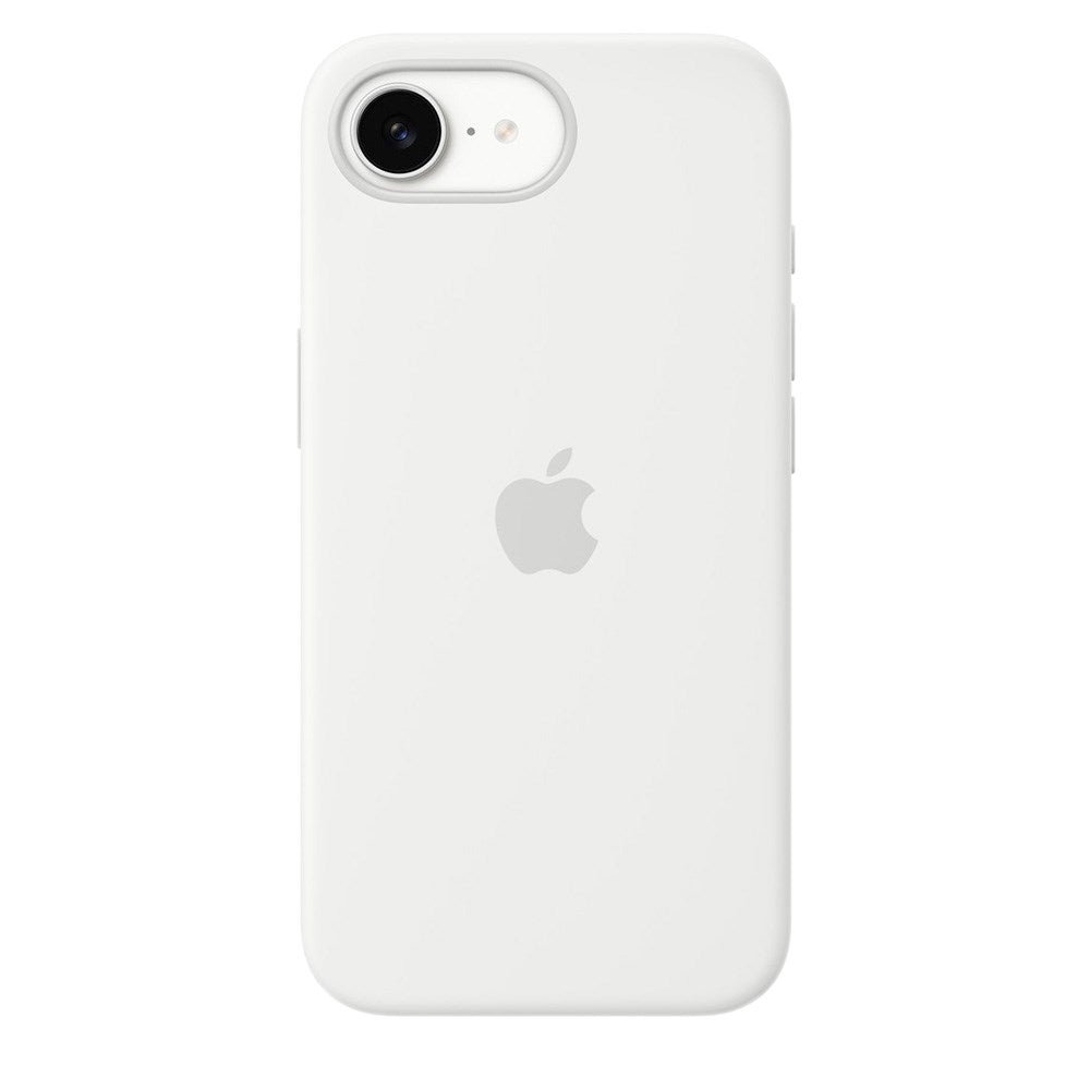Original Apple iPhone 16e Silikone Bagside - White (MD3P4ZM/A)