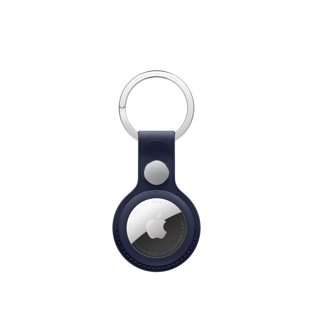 Original Apple AirTag 1. & 2. Gen. FineWoven Nøglering - Navy (MGG14ZM/A)
