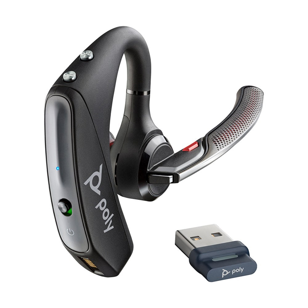 HP Poly Bluetooth Voyager Headset - Sort