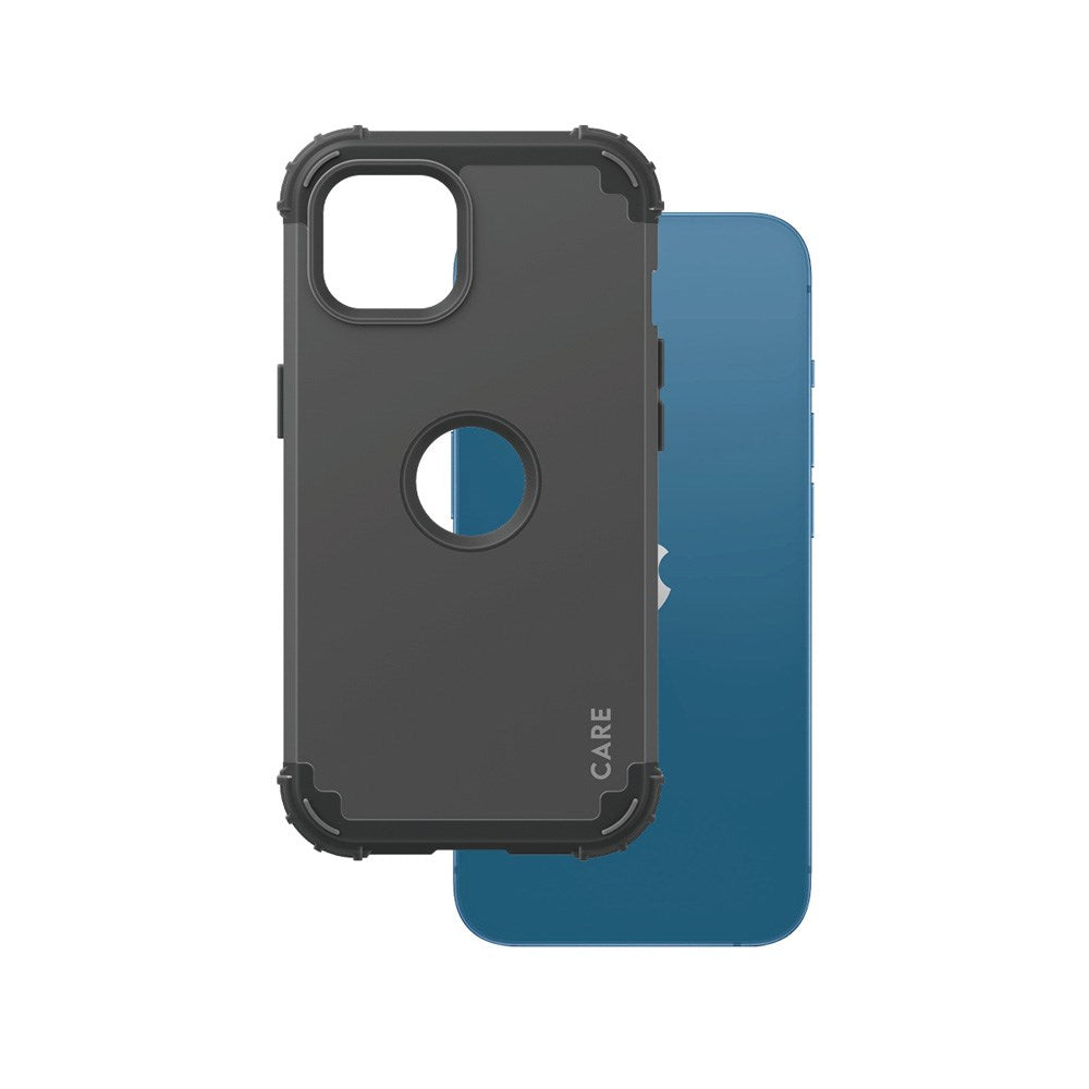 CARE by PanzerGlass iPhone 14 / 13 Fashionable FORCE Case - MagSafe Kompatibel - Sort