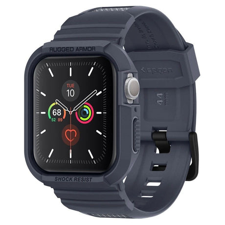 Apple Watch (44/SE/45) Spigen Rugged Armor Pro Cover - Charcoal Grey