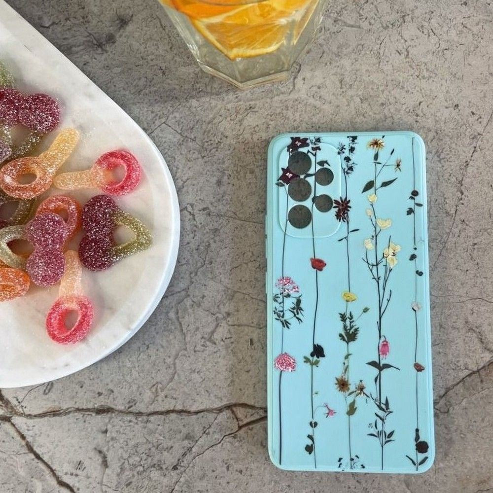 Tech-Protect Xiaomi Poco X5 Pro (5G) Fleksibelt Plastik Bagside Cover - Garden Blue