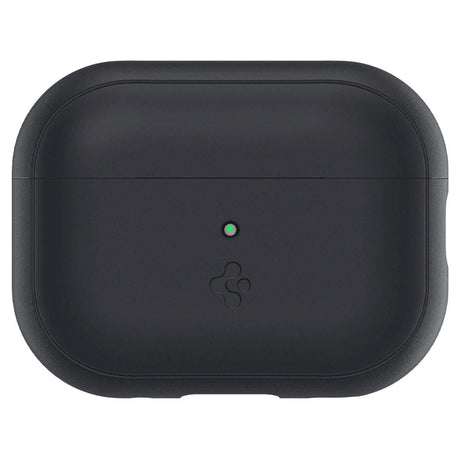 Spigen Apple Airpods Pro (2. gen.) Silicone Fit Cover m. Strop - Sort