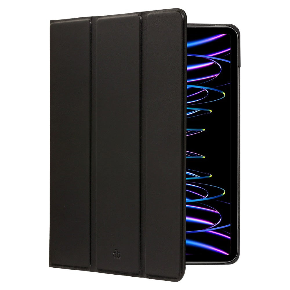 dbramante1928 iPad Air (2022 / 2020) / Pro 11" (2022 / 2021 / 2020 / 2018) Risskov Miljøvenligt Læder Flip Cover - Sort