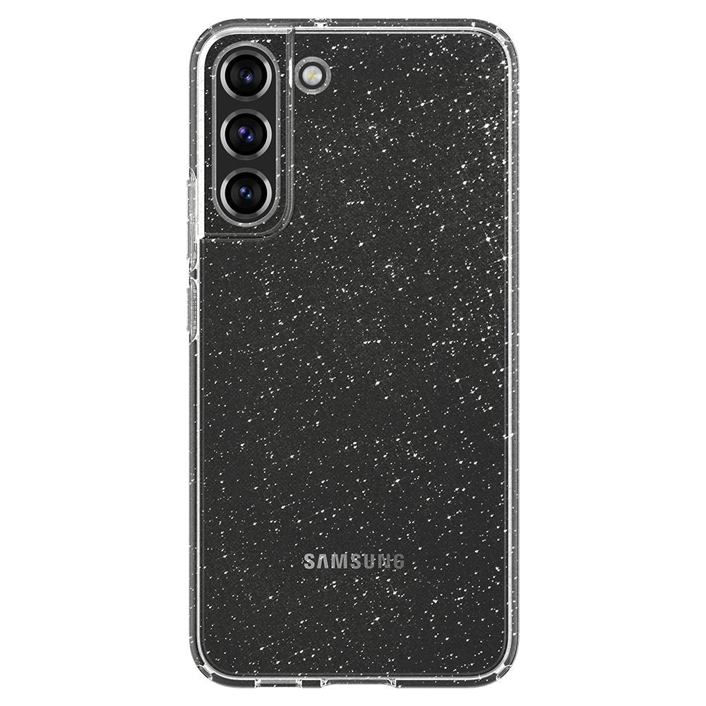 Spigen Samsung Galaxy S22 Liquid Crystal Glitter Cover - Gennemsigtig