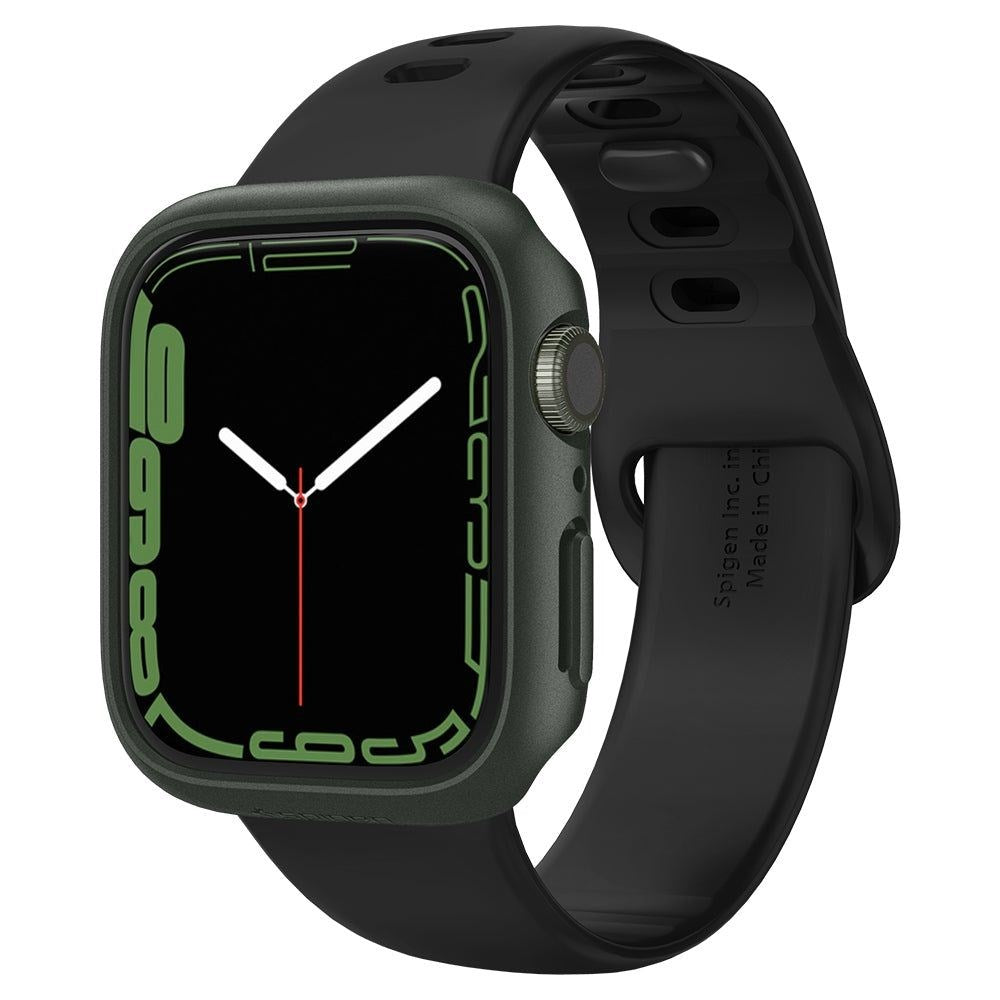 Spigen Thin Fit Apple Watch 8/7 (45mm) Cover - Army Green