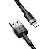 Baseus Cafule USB-A til Lightning Kabel - 0.5m - Sort