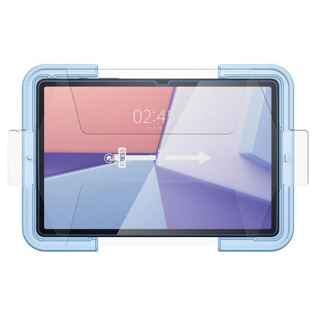 Spigen Samsung Galaxy Tab S9+ (Plus) EZ Fit Glas.tR Skærmbeskyttelse - Case Friendly - Gennemsigtig