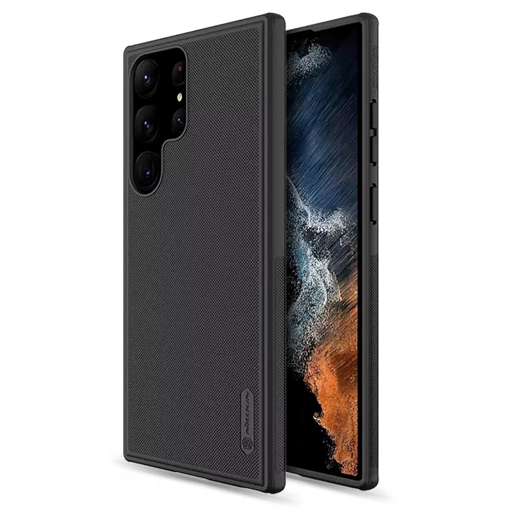 Samsung Galaxy S23 Ultra NILLKIN Frosted Shield Pro Case - Sort