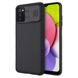 Samsung Galaxy A03s Nillkin Camshield Case - Sort