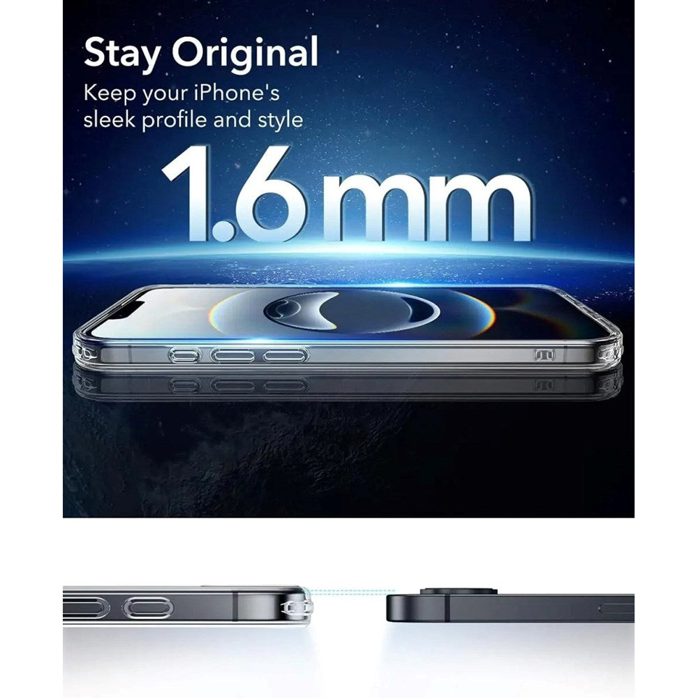ESR - iPhone 17e / 16e - Classic Hybrid Cover - MagSafe Kompatibel - Gennemsigtig