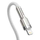 Baseus Cafule PD 20W USB-C til Lightning Kabel - 2m - Hvid