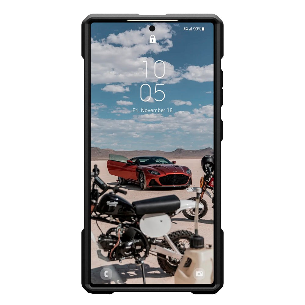 UAG Samsung Galaxy S24 Ultra MONARCH Pro Series Bagside Cover - MagSafe Kompatibel - Kevlar Black
