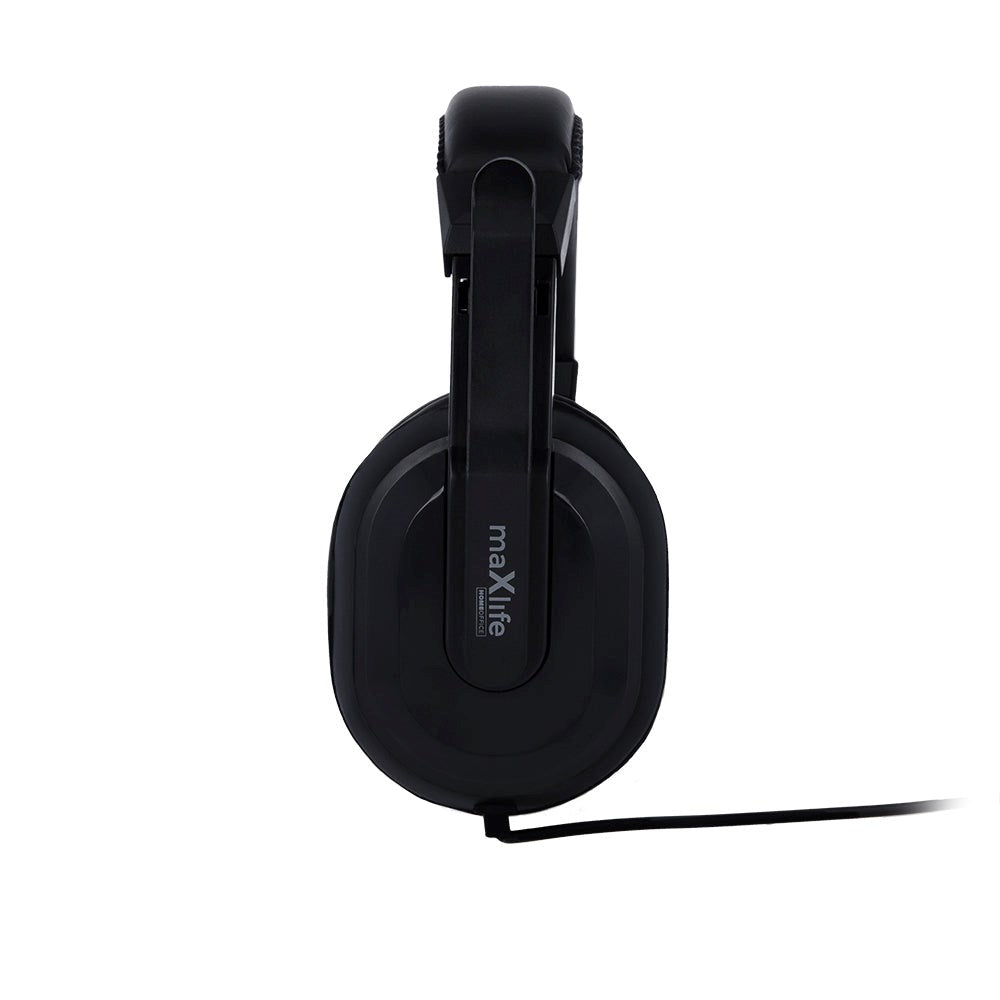 Maxlife MXHH-01 Headset - 3.5mm Mini-Jack - Sort