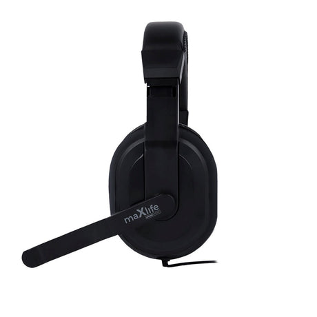 Maxlife MXHH-01 Headset - 3.5mm Mini-Jack - Sort