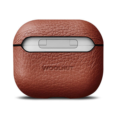 Woolnut AirPods (3. gen.) Læder Case - Brun