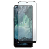 PANZER Nokia G21 / G11 Premium Full-Fit Glass - Hærdet Glas - Sort Kant