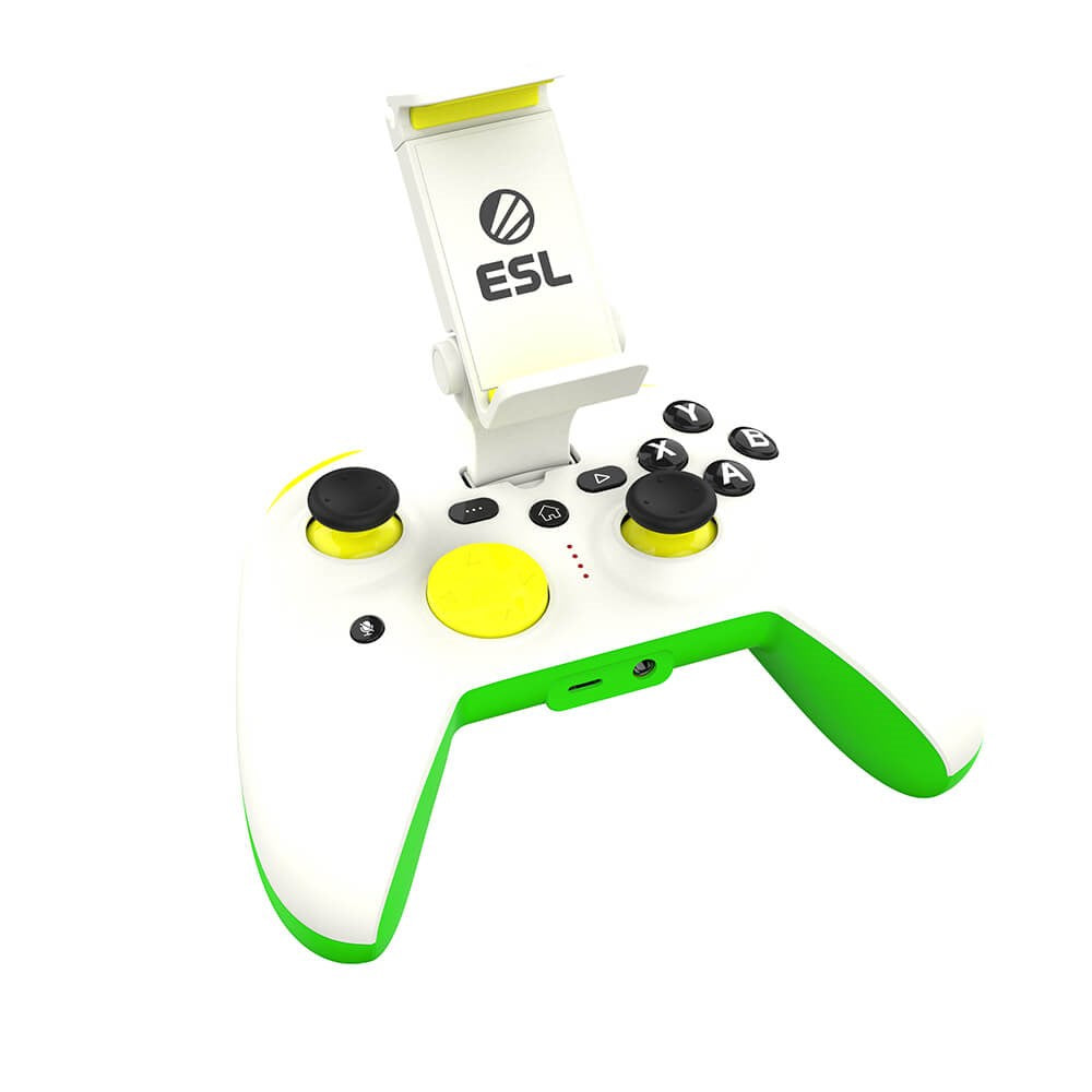 RiotPWR ESL Controller til Android Telefoner m. USB-C - Hvid / Grøn