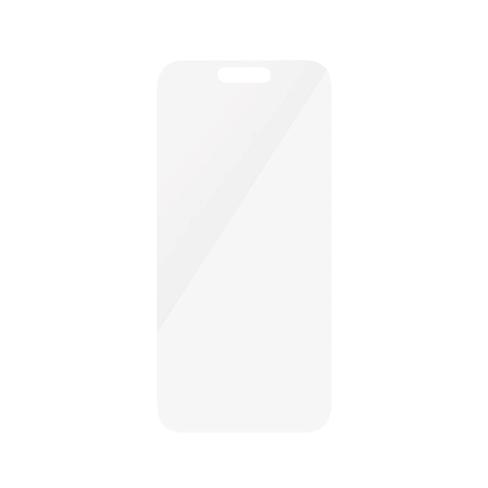 PanzerGlass iPhone 15 Classic Fit Beskyttelsesglas - Platinum Strength - Gennemsigtig