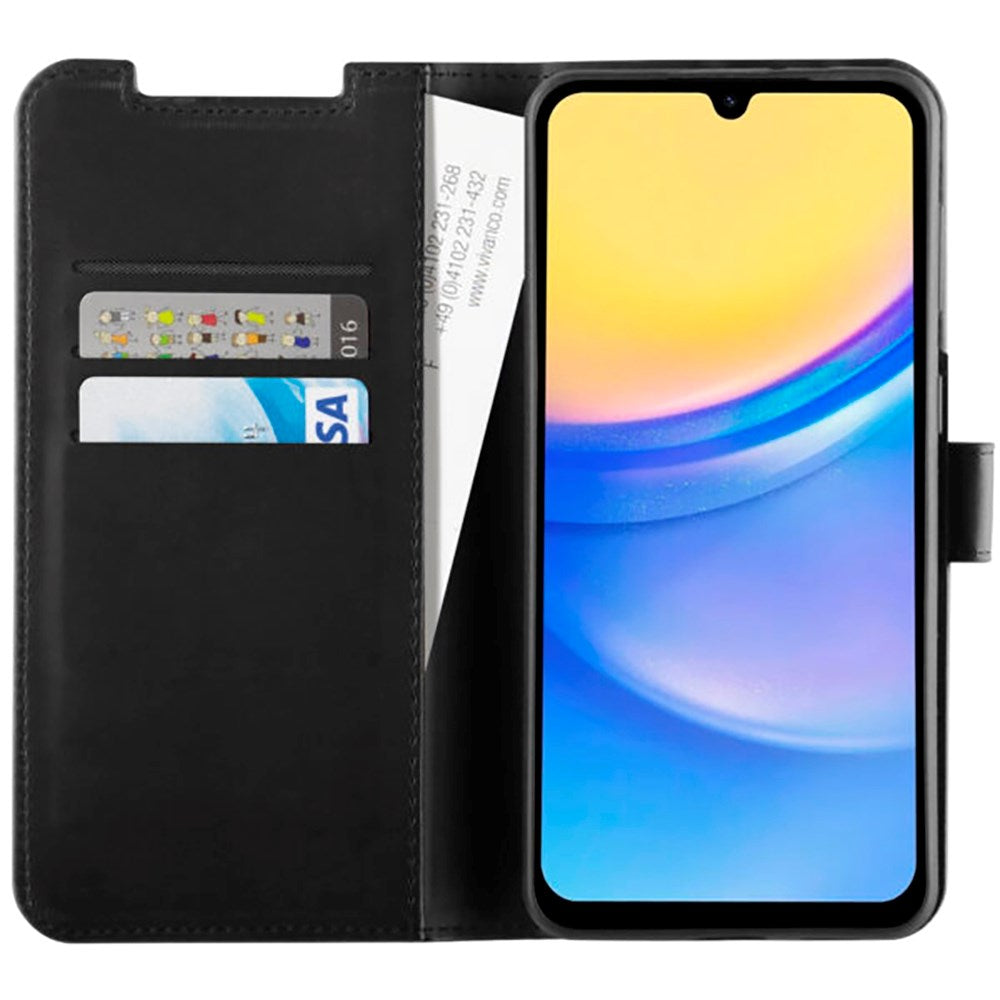 Samsung Galaxy A55 (5G) Vivanco Classic Wallet Mobil Cover m. Pung - Sort