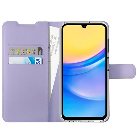 Samsung Galaxy A15 (5G) / A15 Vivanco Classic Wallet Mobil Cover m. Pung - Lilla