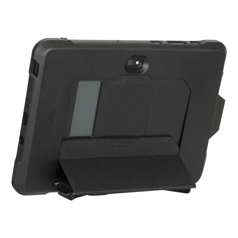 Targus Samsung Galaxy Tab Active Pro / 4 Pro Field-Ready Håndværker Bagside Cover m. Ståfunktion og Håndholder - Sort