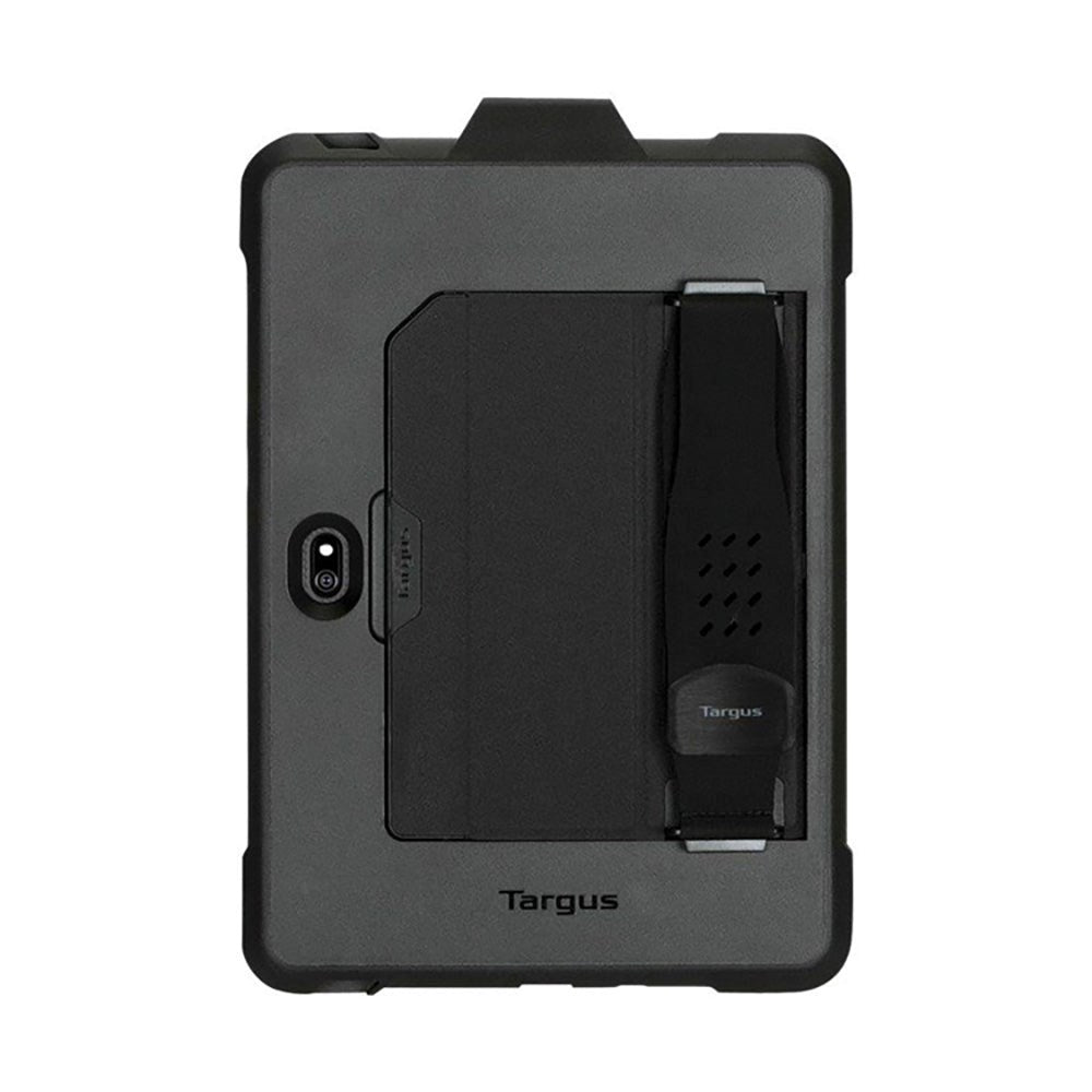 Targus Samsung Galaxy Tab Active Pro / 4 Pro Field-Ready Håndværker Bagside Cover m. Ståfunktion og Håndholder - Sort