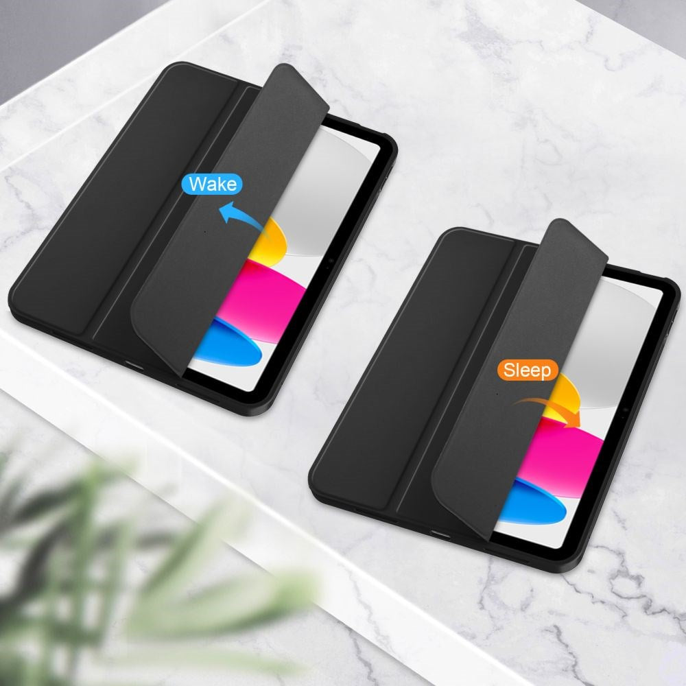 Tech-Protect iPad 11" (2025) / iPad 10.9" (2024/2022) SC Flip Cover m. Apple Pencil Holder - Sort