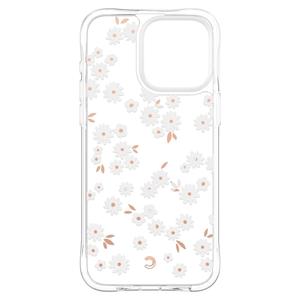 Cyrill iPhone 15 Pro Cecile Plastik Bagside Cover m. Strop - Dream Daisy
