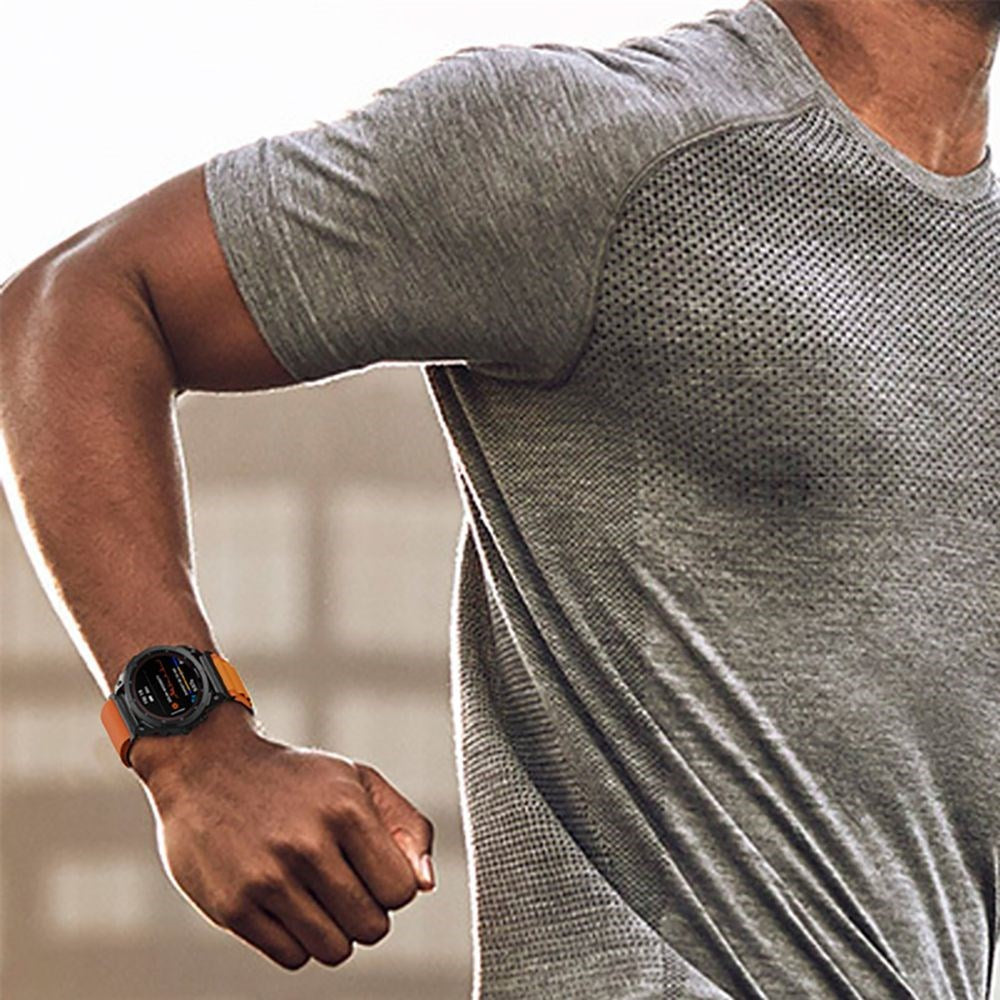 Universal Garmin 26mm Tech-Protect Nylon Pro Rem - Grøn