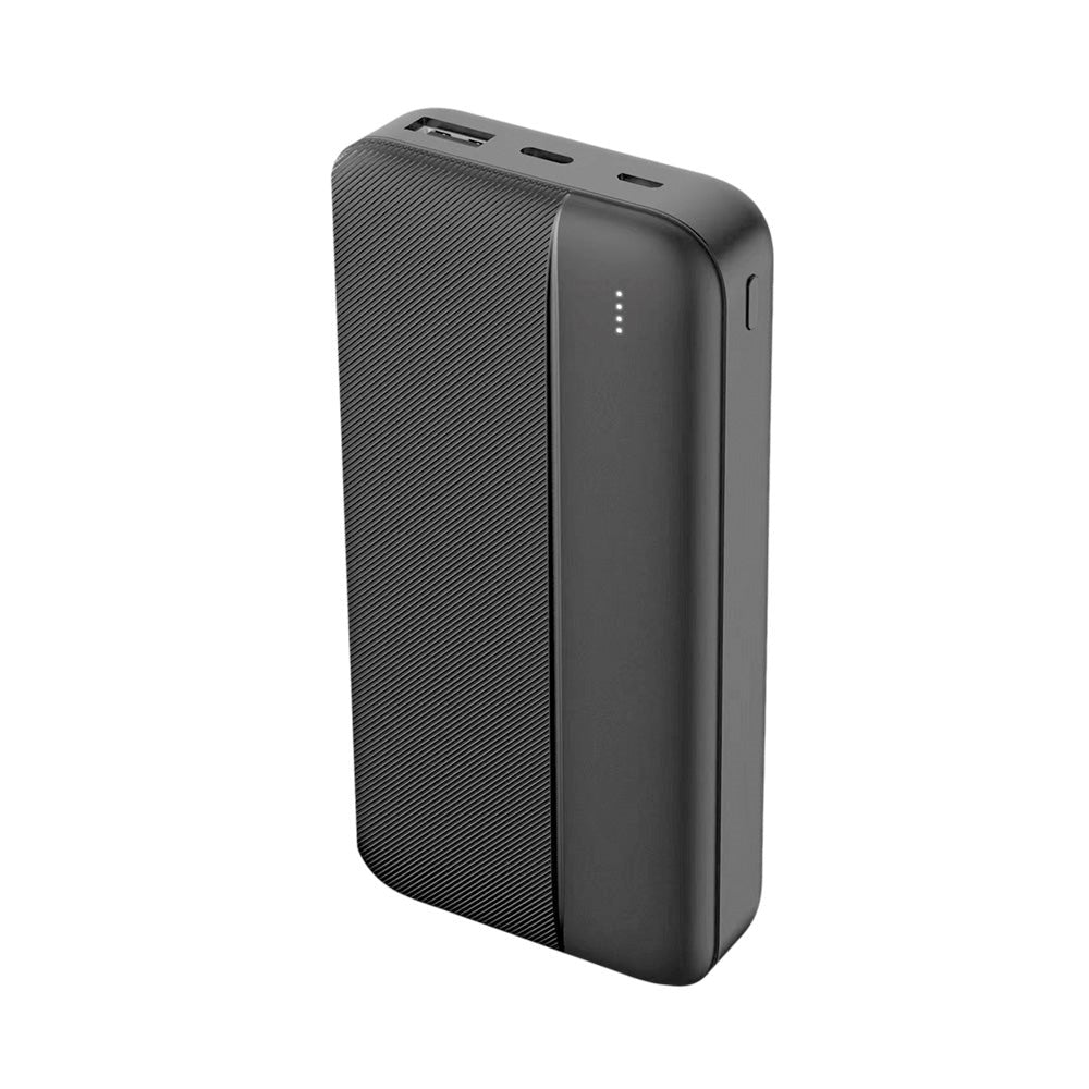 Maxlife MXPB-02 Powerbank 20W m. 2 x USB-A & 1 x USB-C - 20.000 mAh - Sort