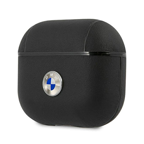 AirPods (3. gen.) CG Mobile Læder Cover m. BMW Logo - Sort