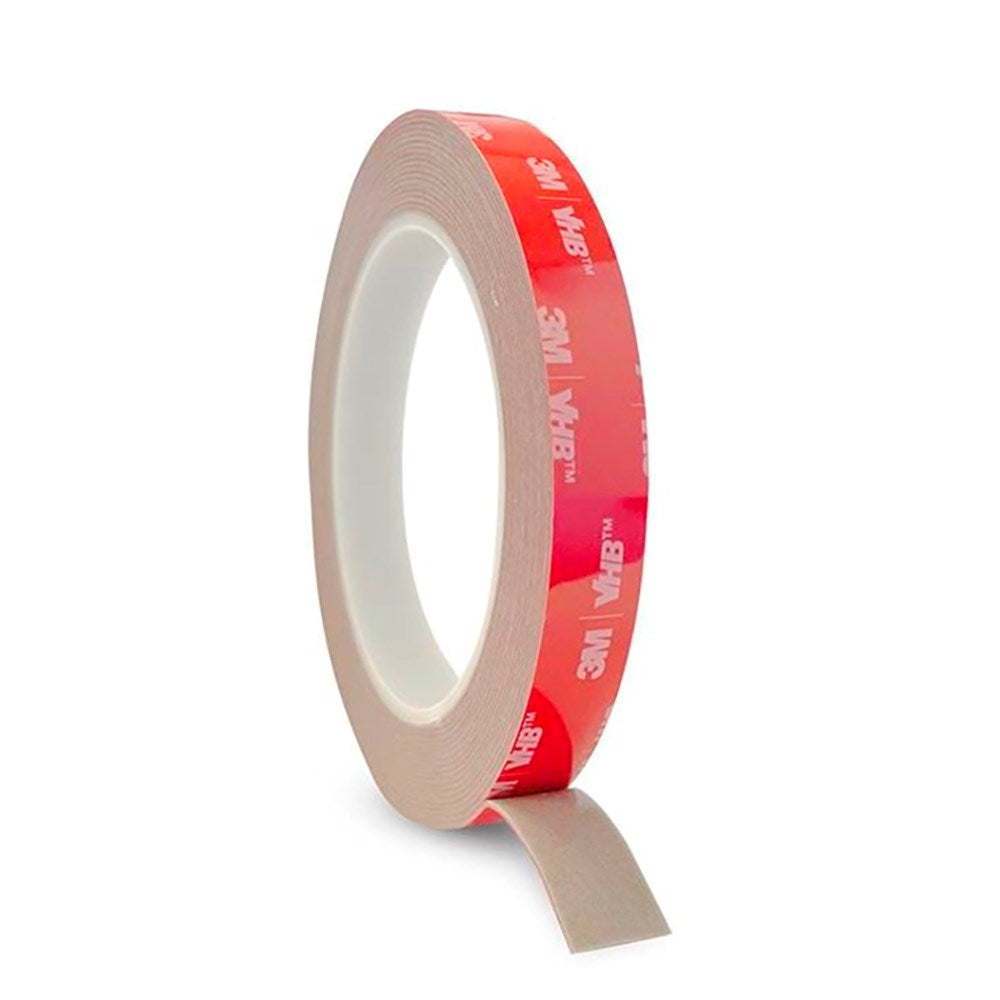 Light Solutions - 3M VHB Dobbeltklæbende Tape - 14mm - 5m - Gennemsigtig