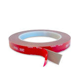 Light Solutions - 3M VHB Dobbeltklæbende Tape - 12mm - 5m - Gennemsigtig