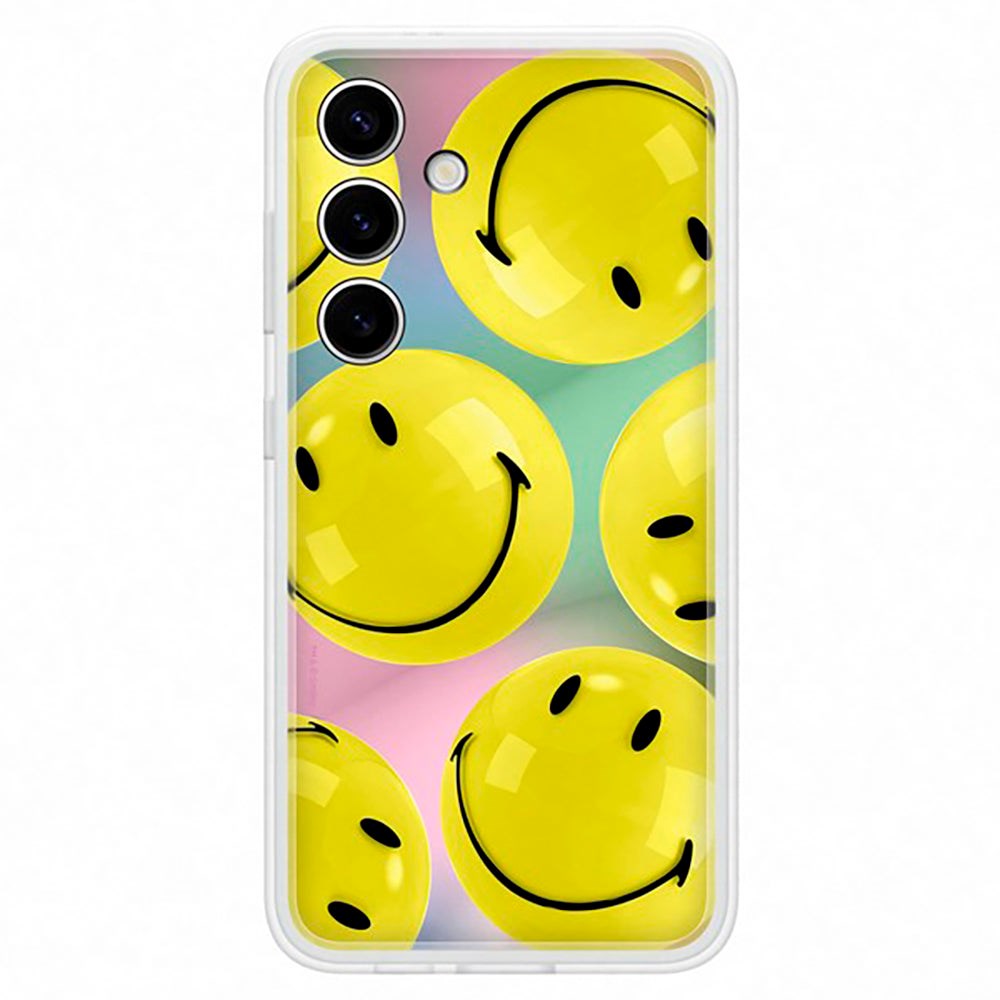 Original Samsung Galaxy S24 Flipsuit Mobil Cover - Smiley (EF-MS921CYEGWW)