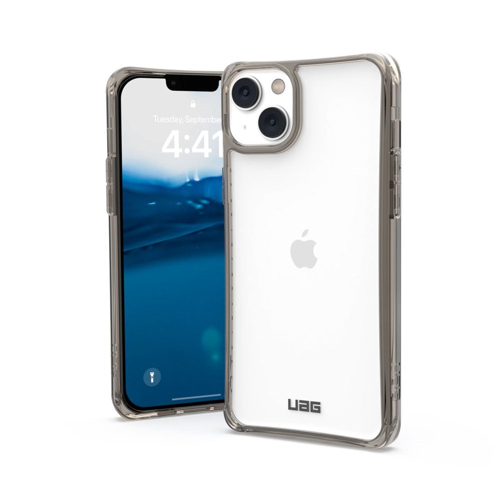 iPhone 14 Plus UAG PLYO Case - Ash - Gennemsigtig