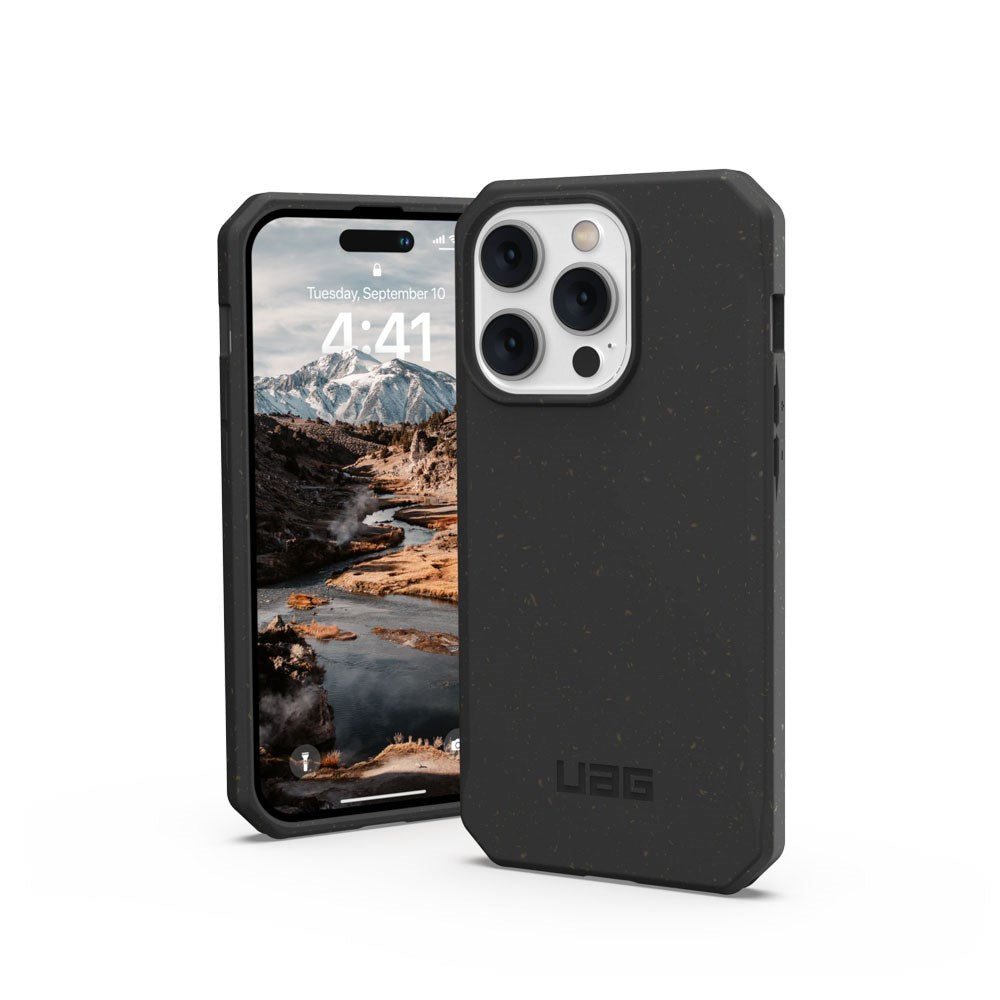 iPhone 14 Pro UAG Outback Komposterbart Cover - Sort