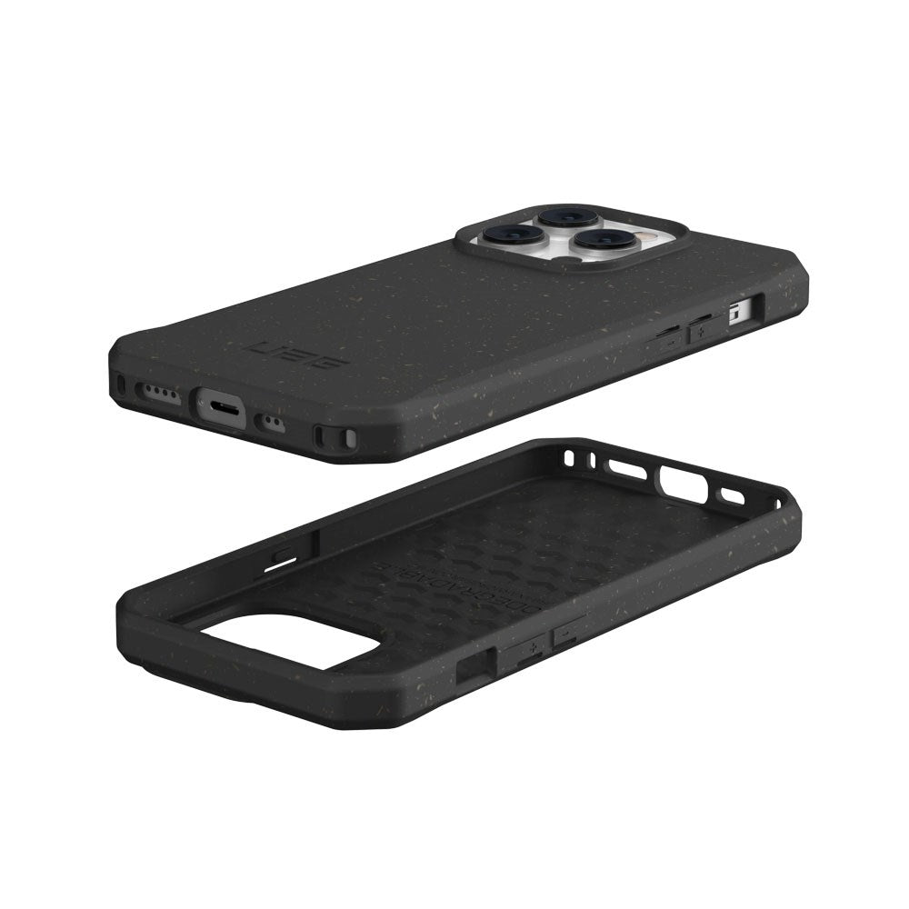 iPhone 14 Pro UAG Outback Komposterbart Cover - Sort