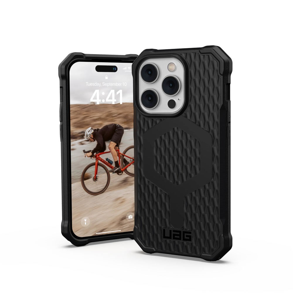 iPhone 14 Pro UAG ESSENTIAL ARMOR Series Case - MagSafe Kompatibel - Black