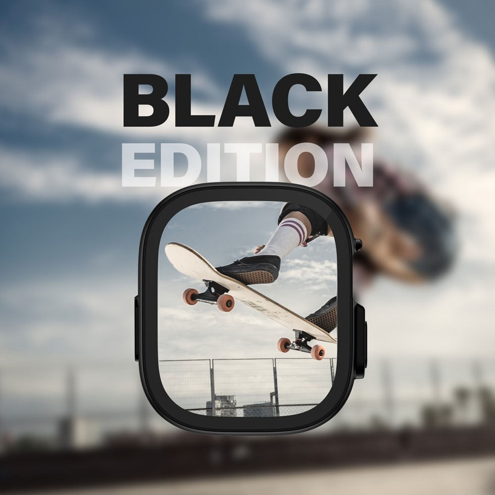 PanzerGlass Apple Watch Ultra 3/2/1 (49mm) Snappie Full Body Slim Cover + Skærmbeskyttelse - Sort