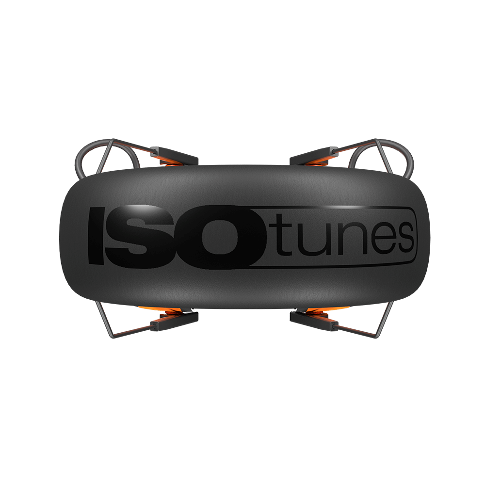 ISOtunes Air Defender Høreværn Bluetooth - Sort / Orange
