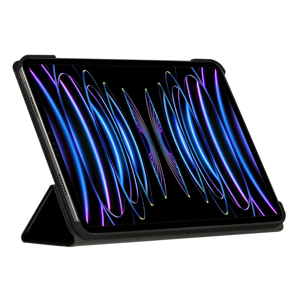 dbramante1928 iPad Air (2022 / 2020) / Pro 11" (2022 / 2021 / 2020 / 2018) Risskov Miljøvenligt Læder Flip Cover - Sort