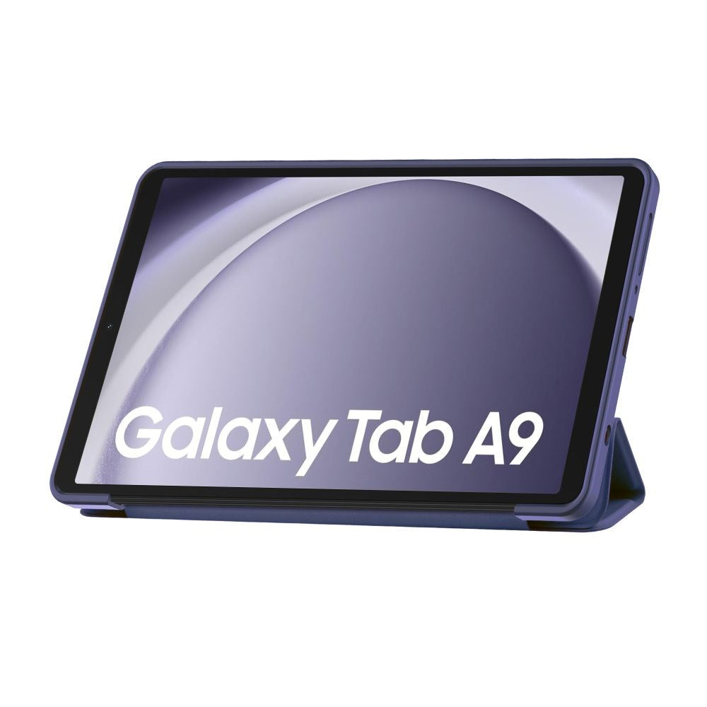 Samsung Galaxy Tab A9 Tech-Protect Smartcase Flip Cover - Blå