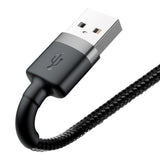 Baseus Cafule USB-A til Lightning Kabel - 0.5m - Sort