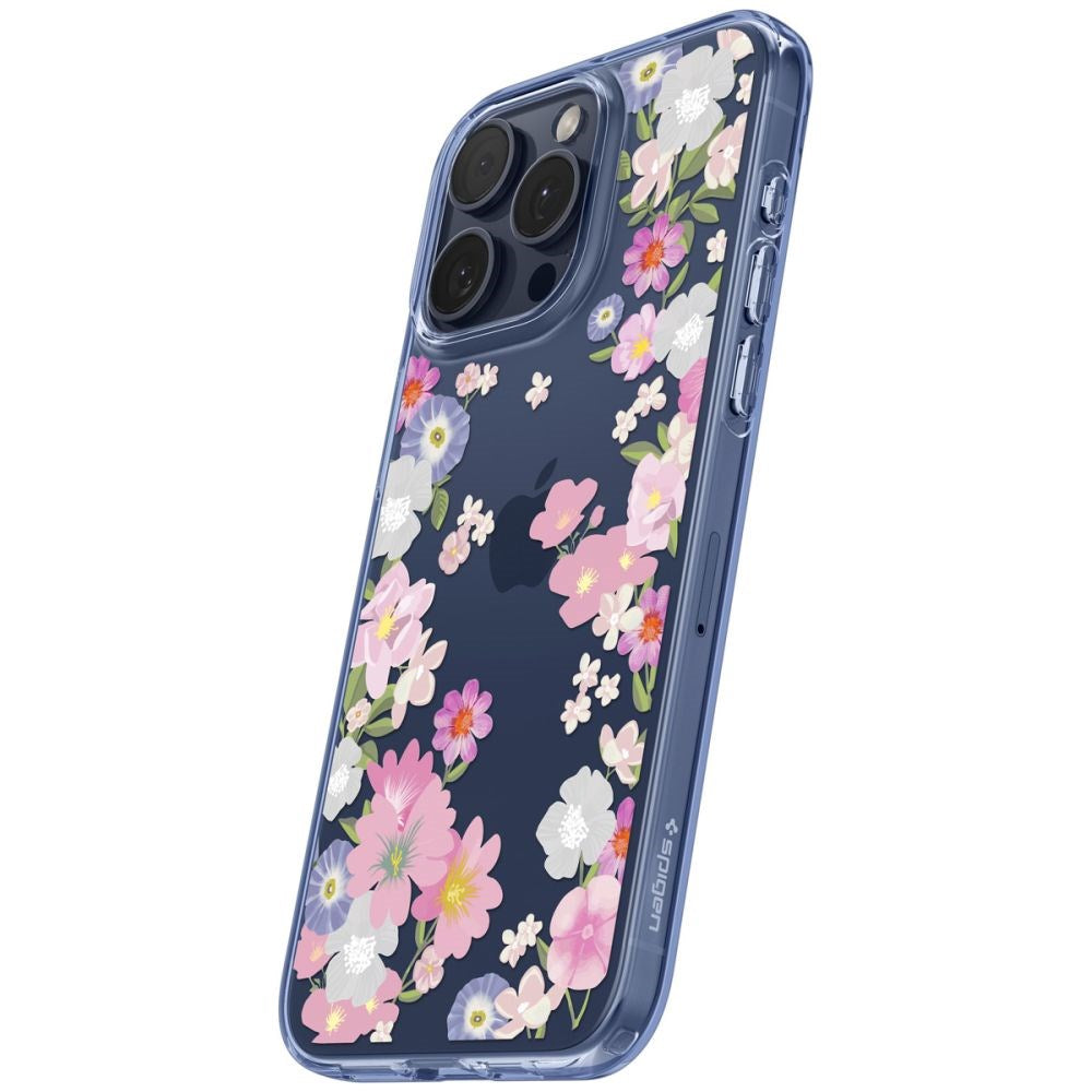 Spigen iPhone 15 Pro Liquid Crystal Case - Blossom