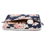 Canvaslife Flower Sleeve For MacBook 13" / PC 13" (35 x 25 cm) - Dark