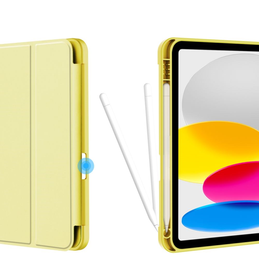Tech-Protect iPad 11" (2025) / iPad 10.9" (2024/2022) SC Flip Cover m. Apple Pencil Holder - Gul